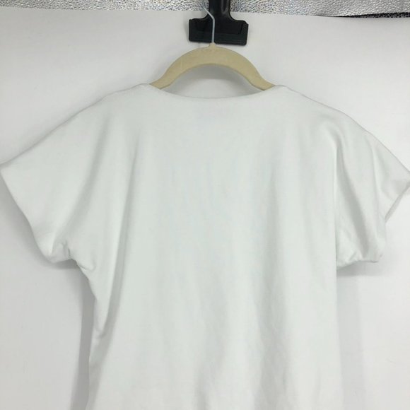 Aritzia Babaton Contour Straight Neck Bodysuit Square-neck cap-sleeve bodysuit L - Picture 14 of 16